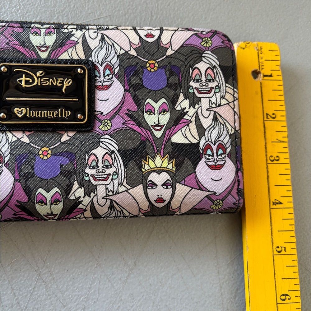 Disney Loungefly Villains Mini Backpack With Matching Wallet - Picture 10 of 13
